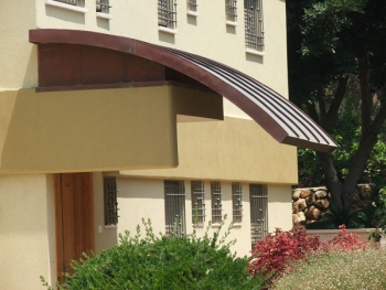 חיפוי גג נחושת