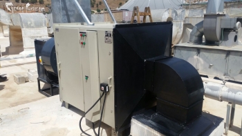 מערכת נידוף ויחידת סינון - מסעדת שיפודי התקווה קרית שמונה