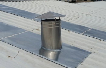 התקנת ארובות - מפעל קפה אווא