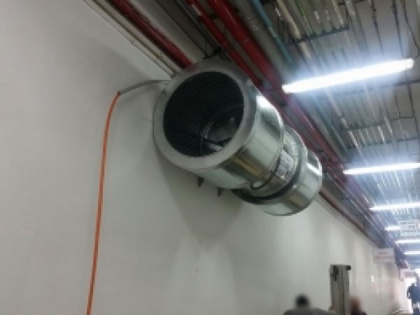 מפוח ליניקת עשן בזמן שריפה