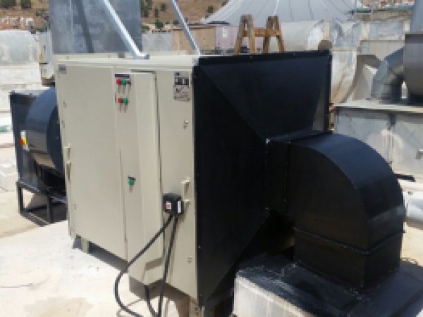 מערכת נידוף ויחידת סינון - מסעדת שיפודי התקווה קרית שמונה